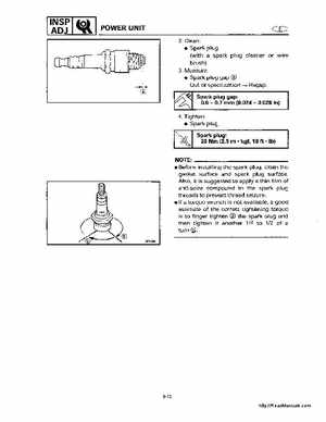 1998-2000 Yamaha WaveRunner GP800 Factory Service Manual, Page 37