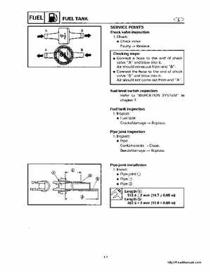 1998-2000 Yamaha WaveRunner GP800 Factory Service Manual, Page 52
