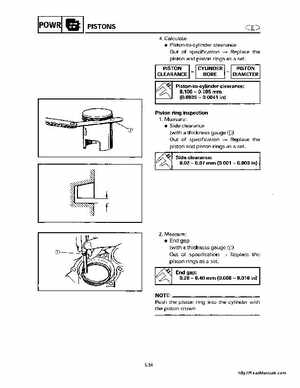 1998-2000 Yamaha WaveRunner GP800 Factory Service Manual, Page 97