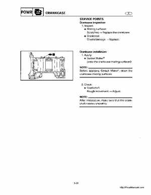 1998-2000 Yamaha WaveRunner GP800 Factory Service Manual, Page 112