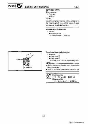 1998-2004 Yamaha WaveRunner XL700 XL760 XL1200 Factory Service Manual, Page 75