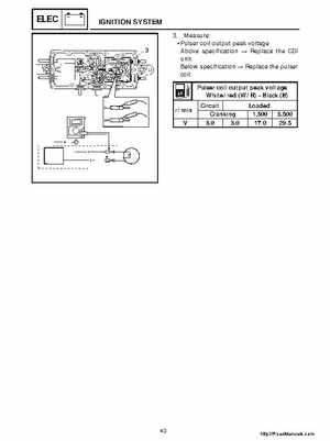 1998-2004 Yamaha WaveRunner XL700 XL760 XL1200 Factory Service Manual, Page 241