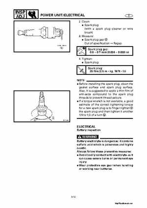 2000-2004 Yamaha WaveRunner SUV SV1200 Service Manual, Page 80