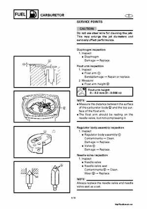 2000-2004 Yamaha WaveRunner SUV SV1200 Service Manual, Page 128