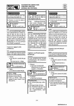 2001-2002 Yamaha XLT800 WaveRunner Service Manual, Page 67
