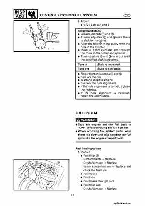 2001-2002 Yamaha XLT800 WaveRunner Service Manual, Page 76