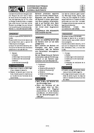 2001-2002 Yamaha XLT800 WaveRunner Service Manual, Page 85