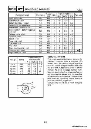 2001-2005 Yamaha WaveRunner GP800R Factory Service Manual, Page 27