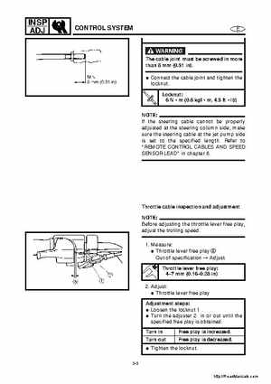 2001-2005 Yamaha WaveRunner GP800R Factory Service Manual, Page 34