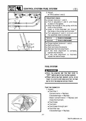 2001-2005 Yamaha WaveRunner GP800R Factory Service Manual, Page 38