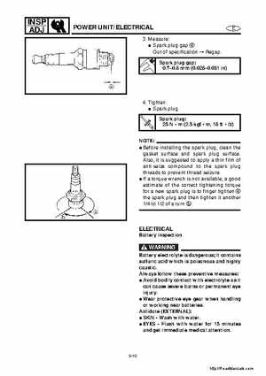 2001-2005 Yamaha WaveRunner GP800R Factory Service Manual, Page 41