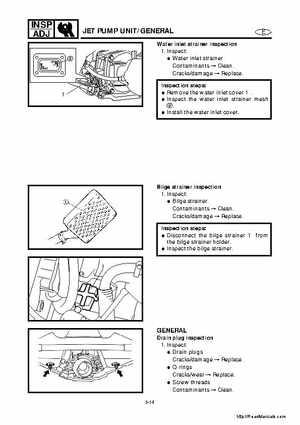 2001-2005 Yamaha WaveRunner GP800R Factory Service Manual, Page 45