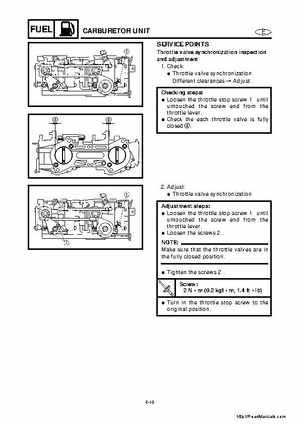 2001-2005 Yamaha WaveRunner GP800R Factory Service Manual, Page 69