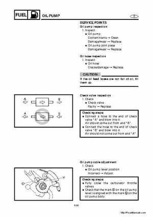 2001-2005 Yamaha WaveRunner GP800R Factory Service Manual, Page 81