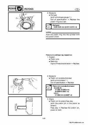 2001-2005 Yamaha WaveRunner GP800R Factory Service Manual, Page 111