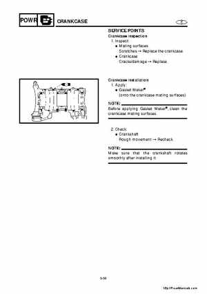 2001-2005 Yamaha WaveRunner GP800R Factory Service Manual, Page 123