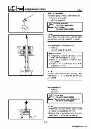 2001-2005 Yamaha WaveRunner GP800R Factory Service Manual, Page 146