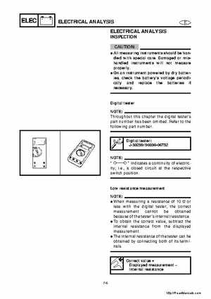 2001-2005 Yamaha WaveRunner GP800R Factory Service Manual, Page 157