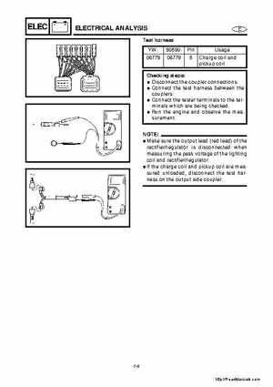 2001-2005 Yamaha WaveRunner GP800R Factory Service Manual, Page 159