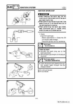 2001-2005 Yamaha WaveRunner GP800R Factory Service Manual, Page 161