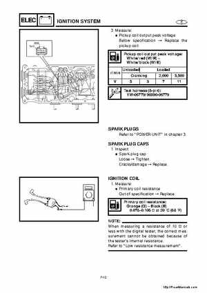 2001-2005 Yamaha WaveRunner GP800R Factory Service Manual, Page 163