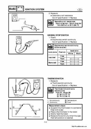 2001-2005 Yamaha WaveRunner GP800R Factory Service Manual, Page 164