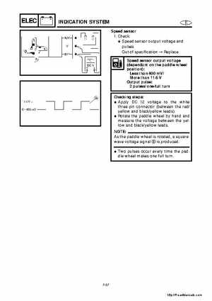 2001-2005 Yamaha WaveRunner GP800R Factory Service Manual, Page 188