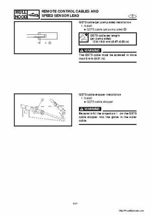 2001-2005 Yamaha WaveRunner GP800R Factory Service Manual, Page 212