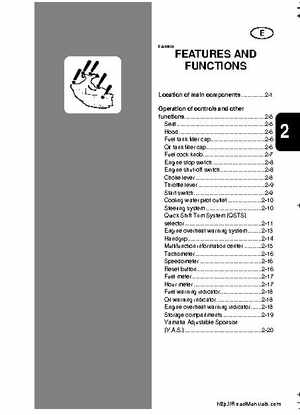 2001-2005 Yamaha WaveRunner GP800R Factory Service Manual, Page 271