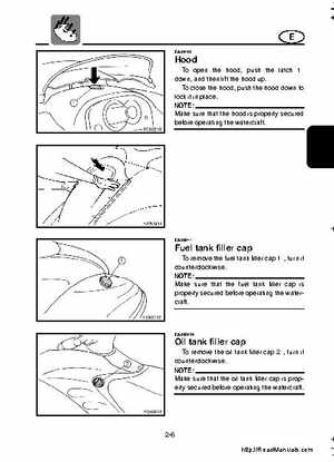 2001-2005 Yamaha WaveRunner GP800R Factory Service Manual, Page 277