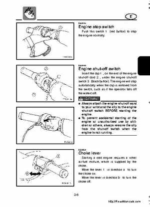 2001-2005 Yamaha WaveRunner GP800R Factory Service Manual, Page 279