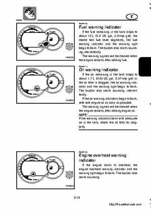 2001-2005 Yamaha WaveRunner GP800R Factory Service Manual, Page 289