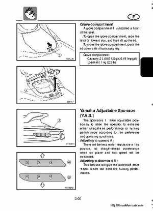 2001-2005 Yamaha WaveRunner GP800R Factory Service Manual, Page 291