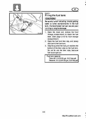 2001-2005 Yamaha WaveRunner GP800R Factory Service Manual, Page 296