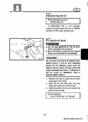 2001-2005 Yamaha WaveRunner GP800R Factory Service Manual, Page 297