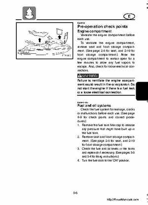 2001-2005 Yamaha WaveRunner GP800R Factory Service Manual, Page 299