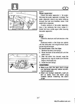 2001-2005 Yamaha WaveRunner GP800R Factory Service Manual, Page 300