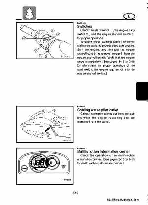 2001-2005 Yamaha WaveRunner GP800R Factory Service Manual, Page 305