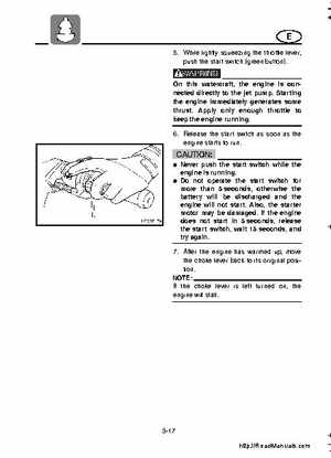 2001-2005 Yamaha WaveRunner GP800R Factory Service Manual, Page 310