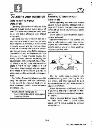 2001-2005 Yamaha WaveRunner GP800R Factory Service Manual, Page 312