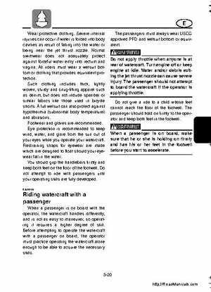 2001-2005 Yamaha WaveRunner GP800R Factory Service Manual, Page 313
