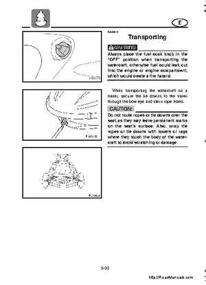 2001-2005 Yamaha WaveRunner GP800R Factory Service Manual, Page 326