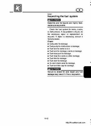 2001-2005 Yamaha WaveRunner GP800R Factory Service Manual, Page 337