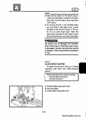 2001-2005 Yamaha WaveRunner GP800R Factory Service Manual, Page 343