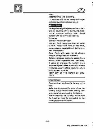 2001-2005 Yamaha WaveRunner GP800R Factory Service Manual, Page 346