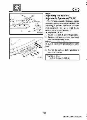 2001-2005 Yamaha WaveRunner GP800R Factory Service Manual, Page 350