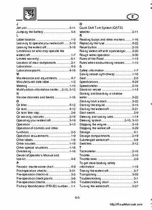 2001-2005 Yamaha WaveRunner GP800R Factory Service Manual, Page 368