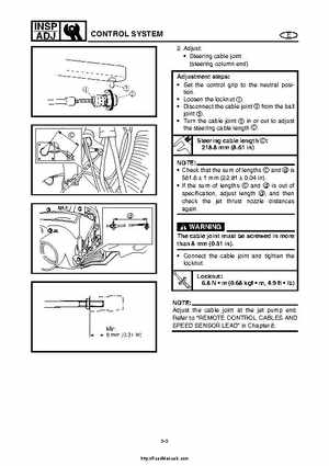 2004 Yamaha WaveRunner VX110 Sport and VX110 Deluxe Service Manual, Page 52