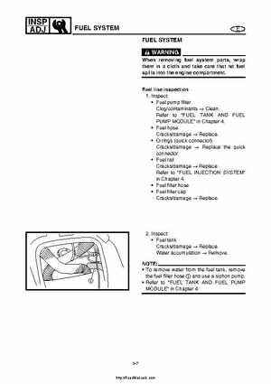 2004 Yamaha WaveRunner VX110 Sport and VX110 Deluxe Service Manual, Page 56