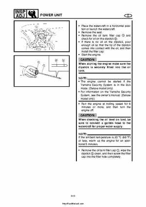 2004 Yamaha WaveRunner VX110 Sport and VX110 Deluxe Service Manual, Page 64